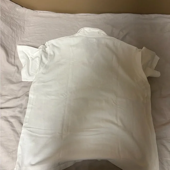 Uniqlo Men's Off-White Polo Shirt - Picture 5 of 5